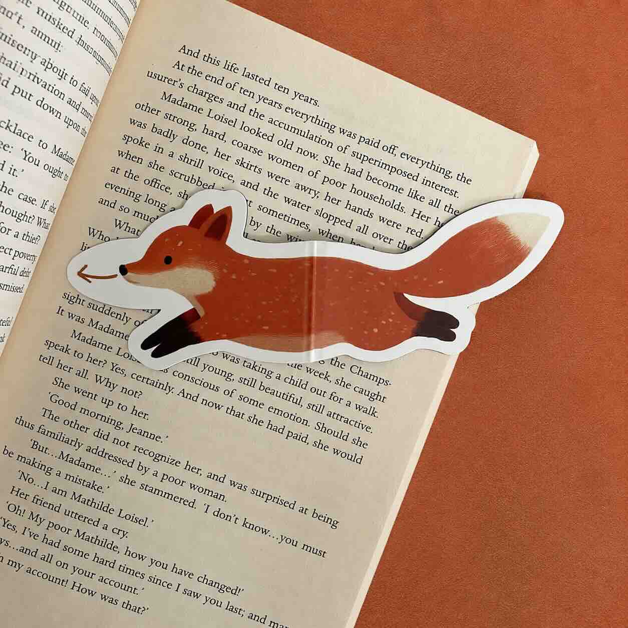 Fox — Forest Friends Magnetic Page Marker · 2 PCS