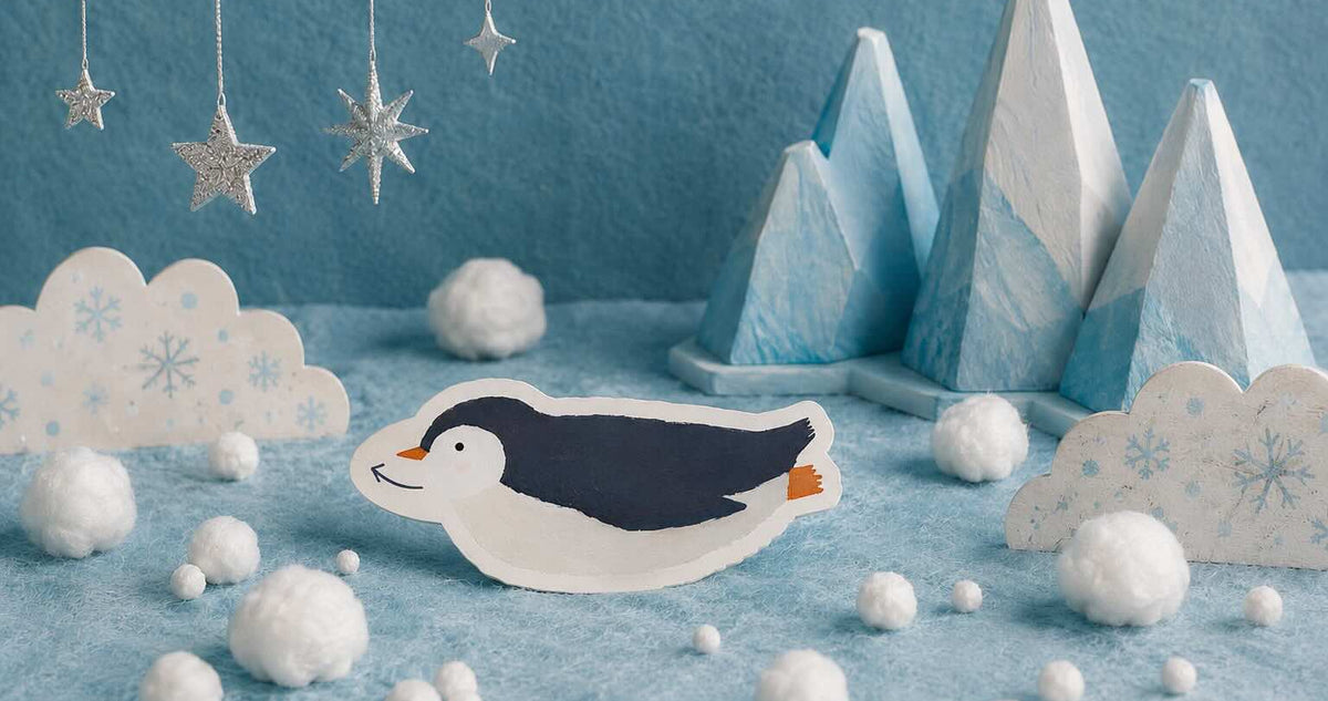 Penguin — Arctic Friends Magnetic Page Marker · 2 PCS