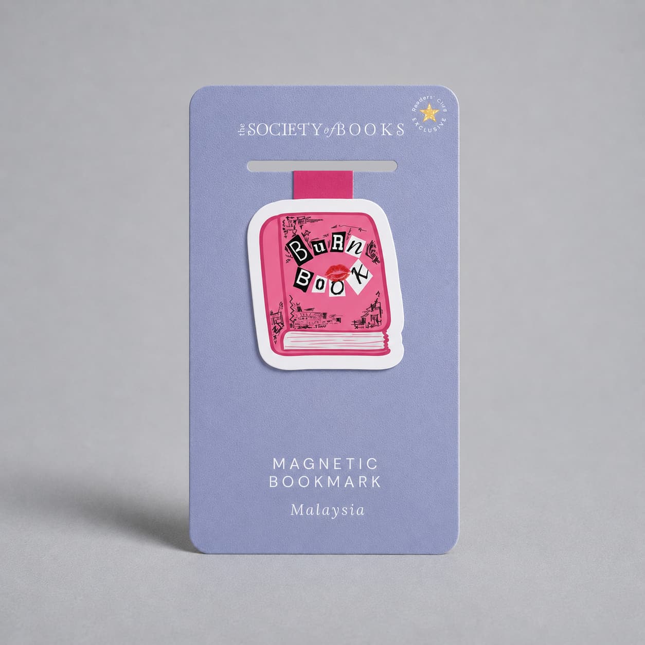 The Burn Book — Readers' Club Exclusive ☆ Magnetic Bookmark