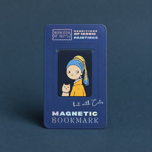 Girl with a Pearl Earring — but with Cats