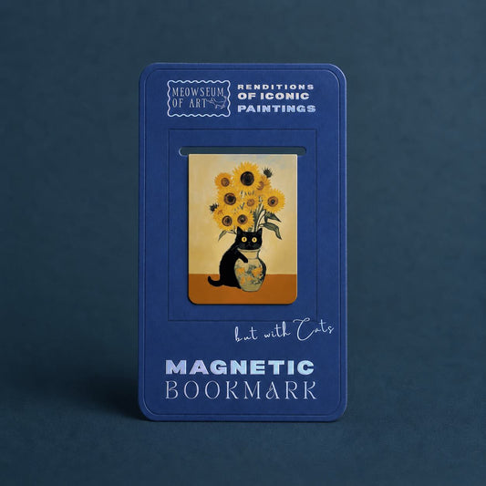 Van Gogh's Sunflowers — but with Cats