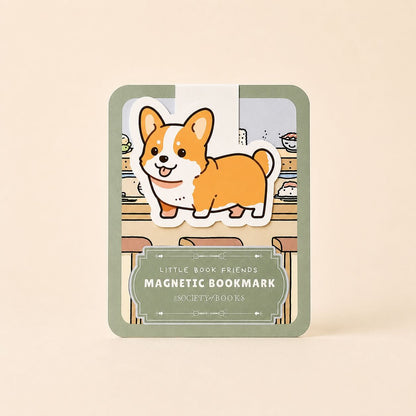 Corgi — Little Book Friends Magnetic Bookmark