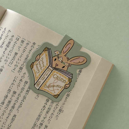 Crime & Bunnishment  — Readers' Club Exclusive ☆ Magnetic Bookmark