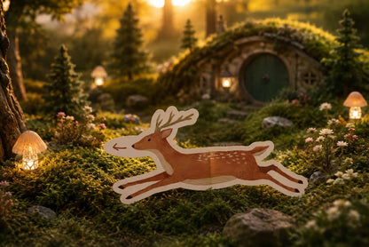 Deer — Forest Friends Magnetic Page Marker · 2 PCS