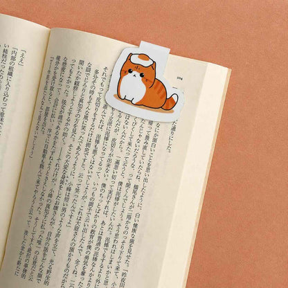 Egg on a Cat — Little Book Friends Magnetic Bookmark