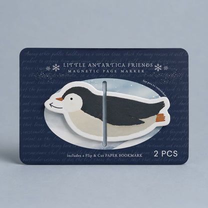 Penguin — Arctic Friends Magnetic Page Marker · 2 PCS