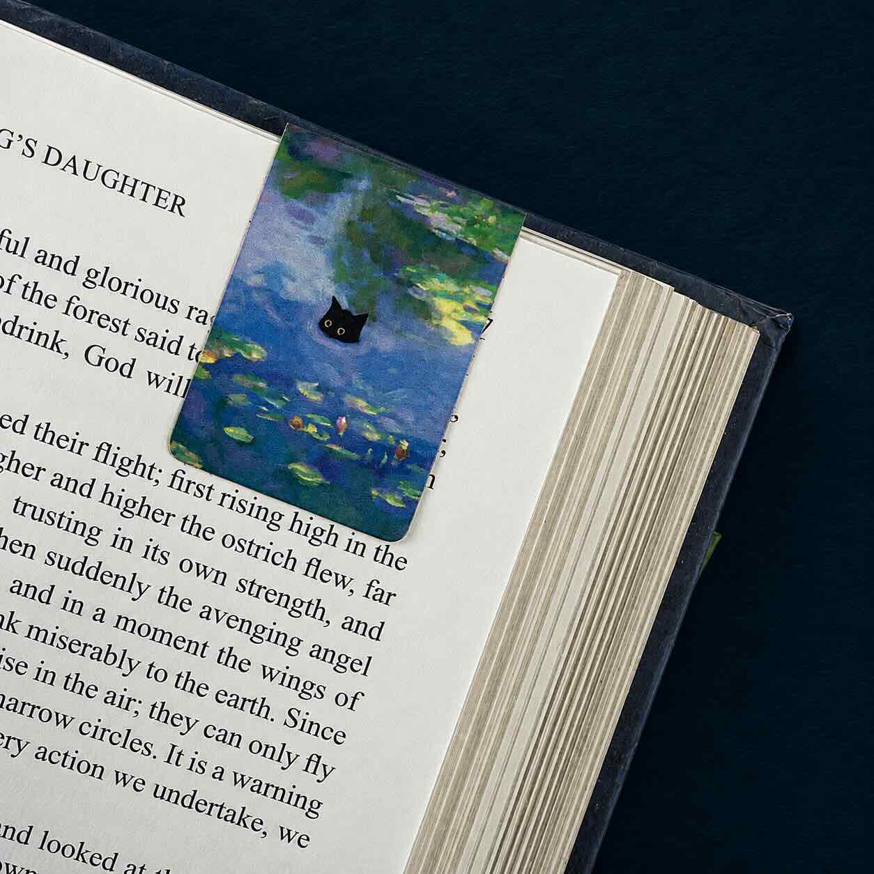 Monets' Water Lilies — but with Cats