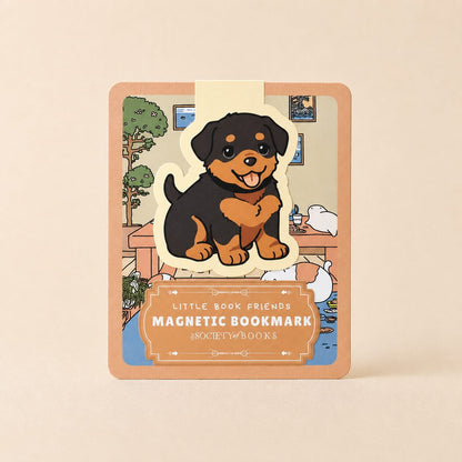 Rottweiler — Little Book Friends Magnetic Bookmark