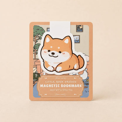 Shiba-inu — Little Book Friends Magnetic Bookmark