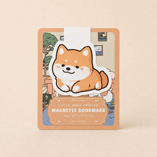Shiba-inu — Little Book Friends Magnetic Bookmark