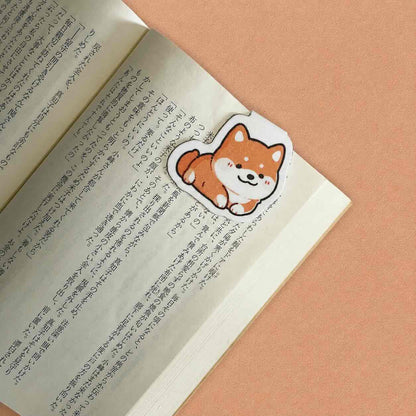Shiba-inu — Little Book Friends Magnetic Bookmark