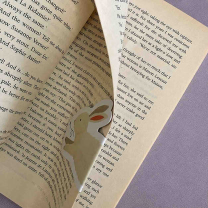 White Rabbit — Forest Friends Magnetic Page Marker · 2 PCS