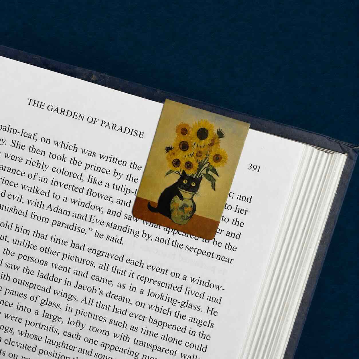 Van Gogh's Sunflowers — but with Cats
